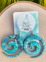 Earrings - Tribal Swirl 🌀