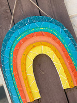 Rainbow Wall Hanging Organizer-15 inch