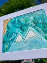 Artwork -mountain rising