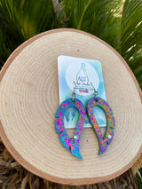 Resin Earrings- Wings