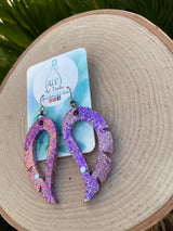 Resin Earrings- Wings