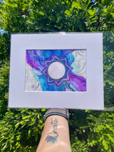 Artwork-mandala flower