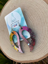 Resin Earrings- Wings