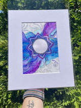 Artwork-mandala flower