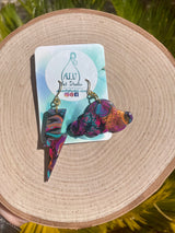 Storm cloud earrings