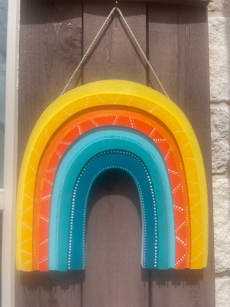 Rainbow Wall Hanging Organizer-15 inch