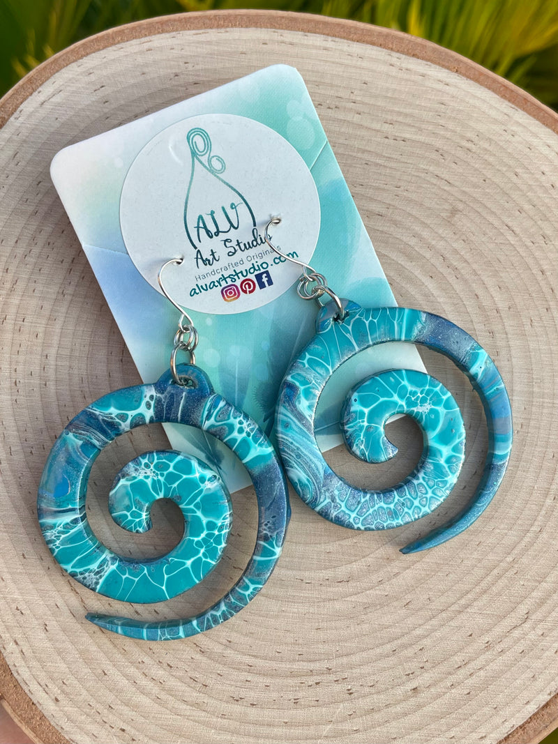 Earrings - Tribal Swirl 🌀