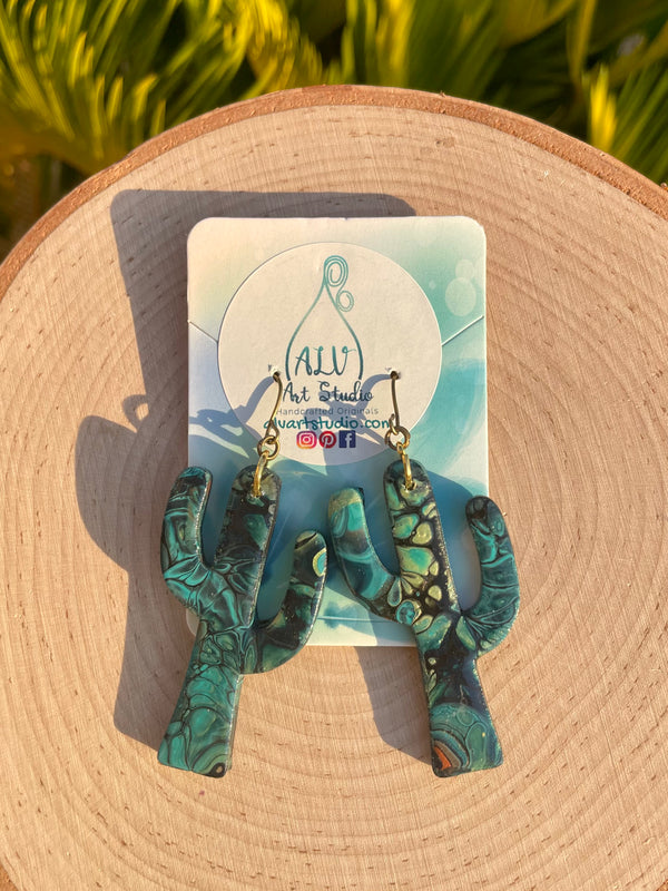 Earrings - Cactus 🌵