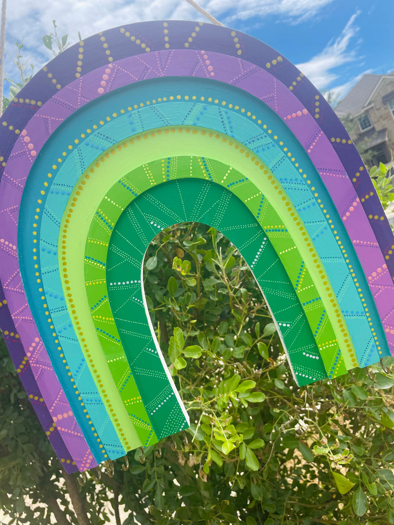 Rainbow Wall Hanging Organizer-15 inch