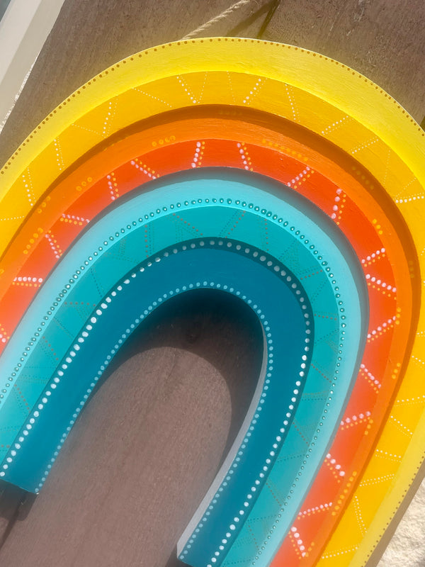 Rainbow Wall Hanging Organizer-15 inch