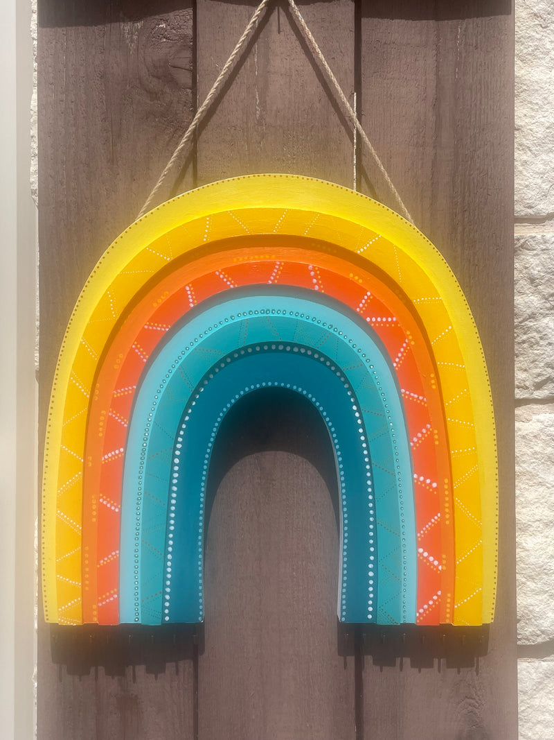 Rainbow Wall Hanging Organizer-15 inch