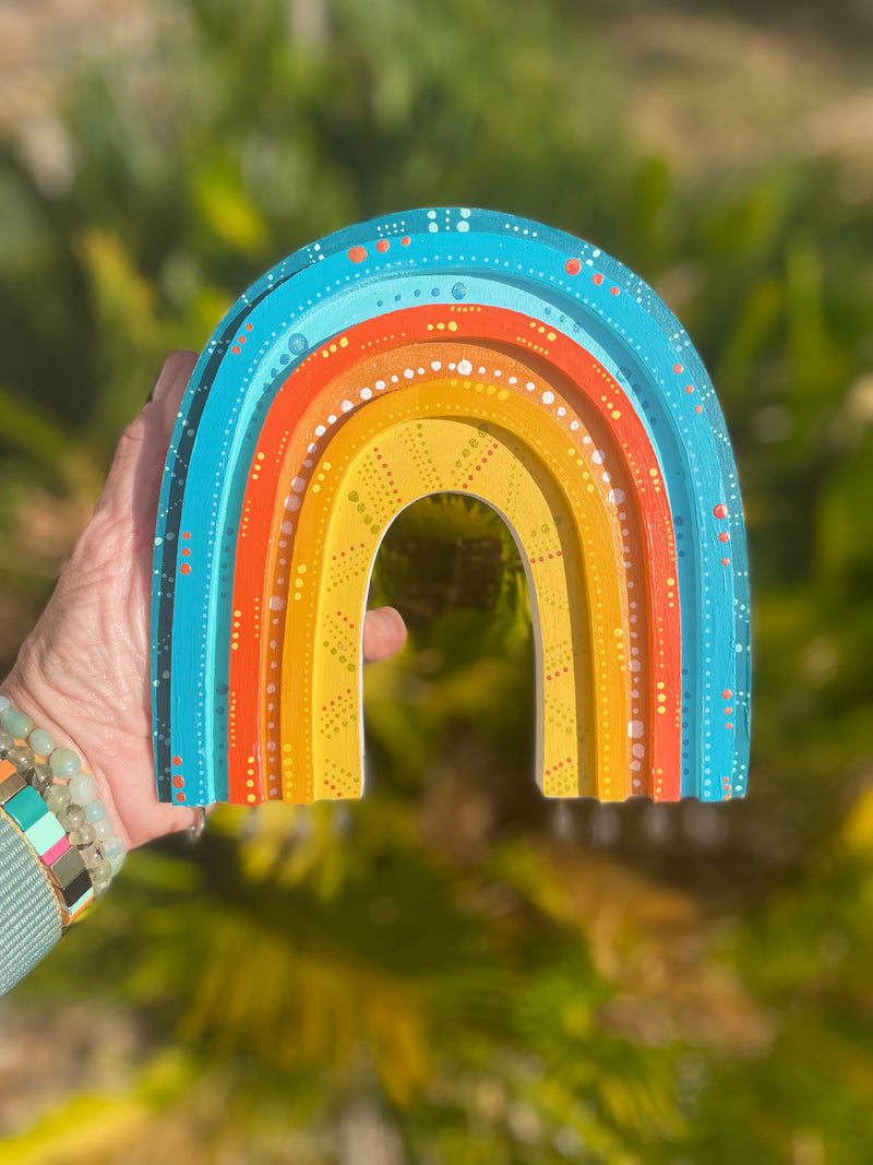 Rainbow Wall Hanging Organizer-6 inch