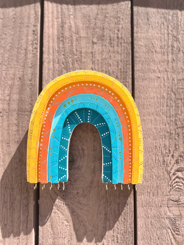 Rainbow Wall Hanging Organizer-6 inch