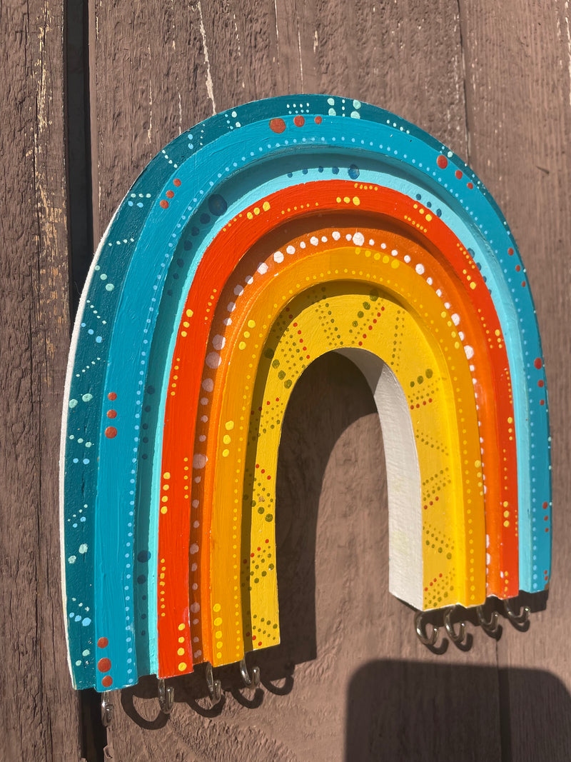 Rainbow Wall Hanging Organizer-6 inch