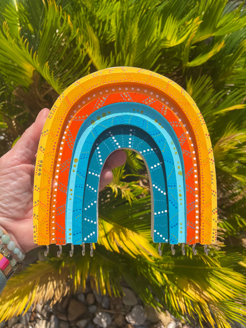 Rainbow Wall Hanging Organizer-6 inch