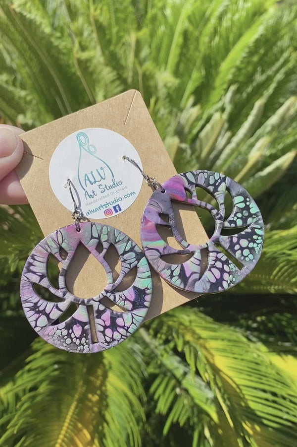 Earrings - Boho Lotus Flower 💗