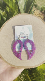 Resin Earrings- Wings
