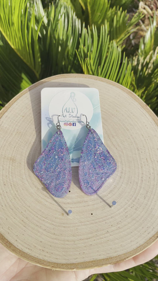 Resin Earrings🦋 Butterfly Wings