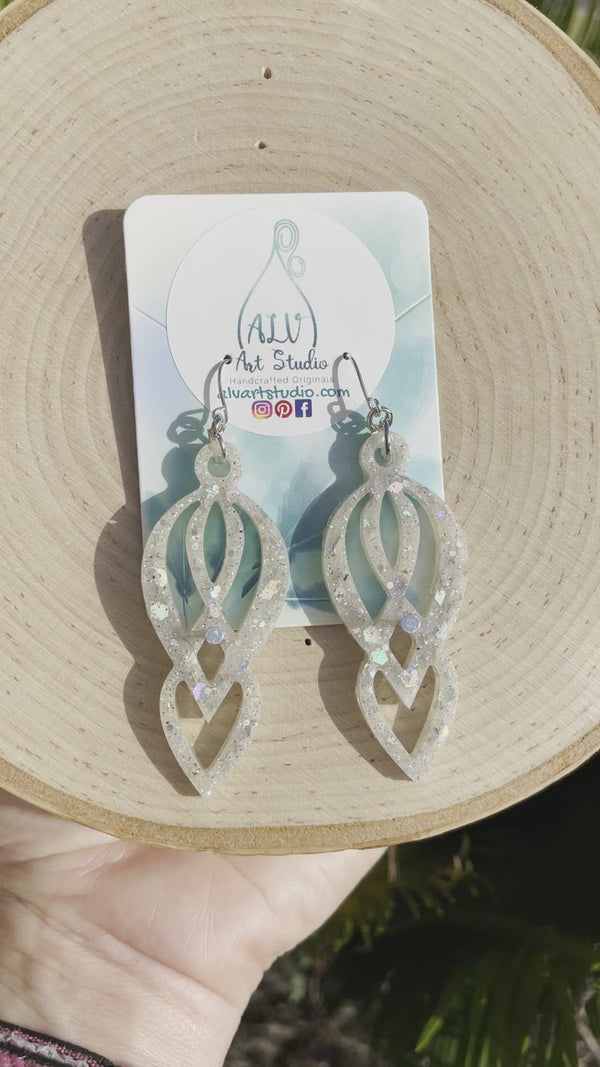 Resin Earrings-whimsey