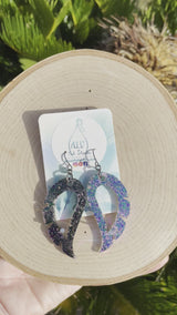 Resin Earrings- Wings