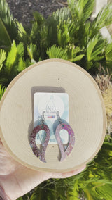 Resin Earrings- Wings