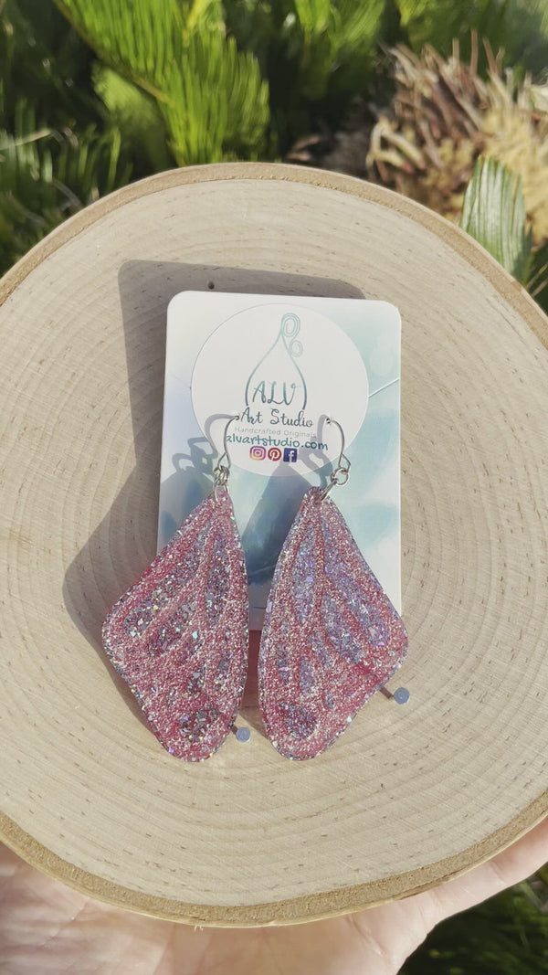 Resin Earrings🦋 Butterfly Wings