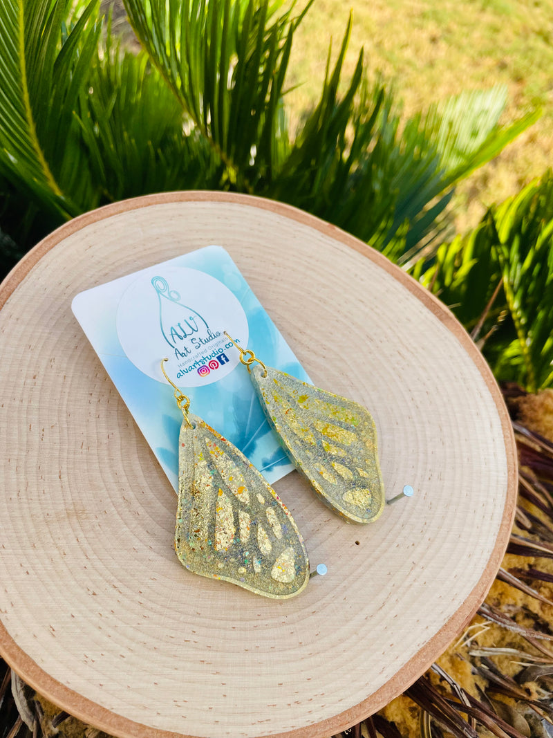 Resin Earrings🦋 Butterfly wings