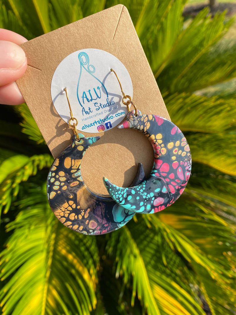 Moon Earrings