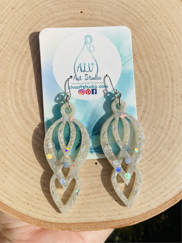 Resin Earrings-whimsey