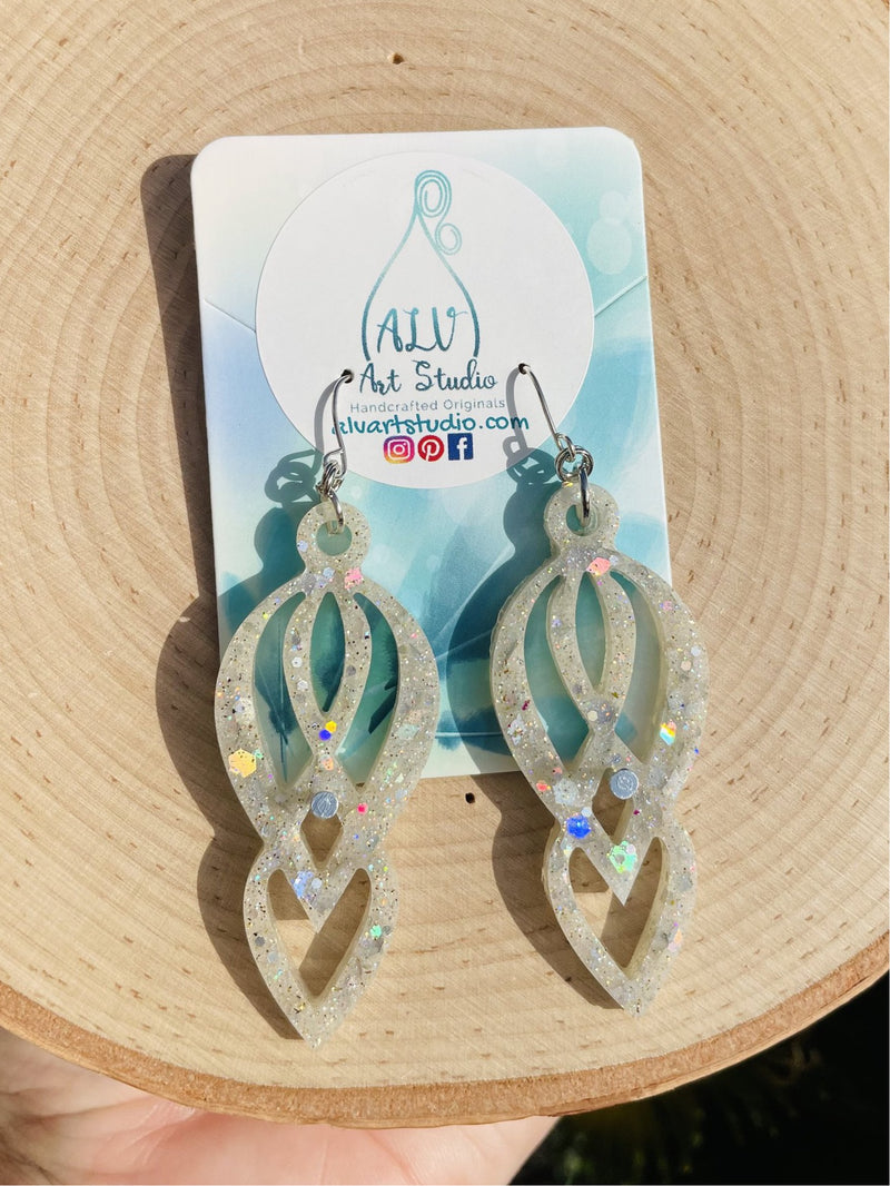 Resin Earrings-whimsey