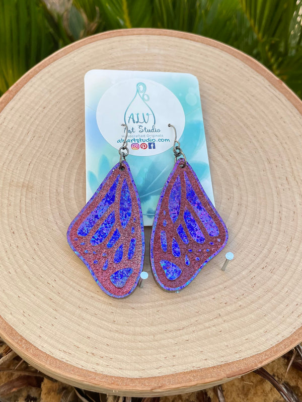 Resin Earrings🦋 Butterfly Wings
