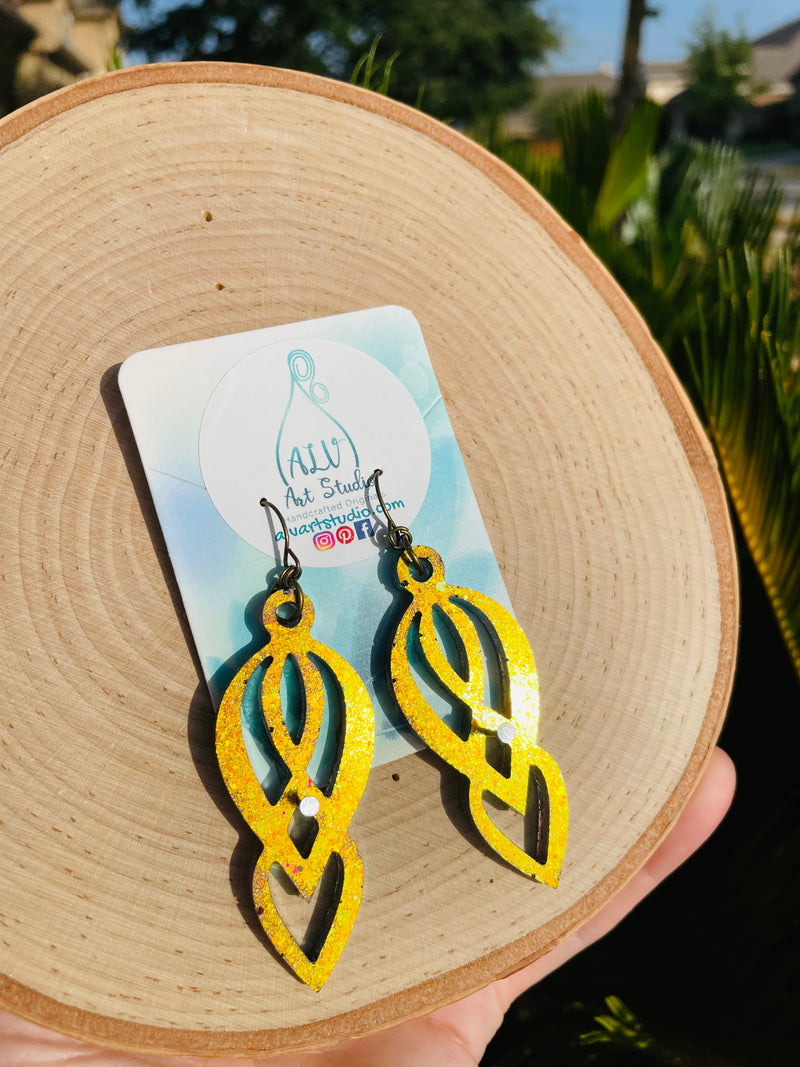 Resin Earrings-whimsey