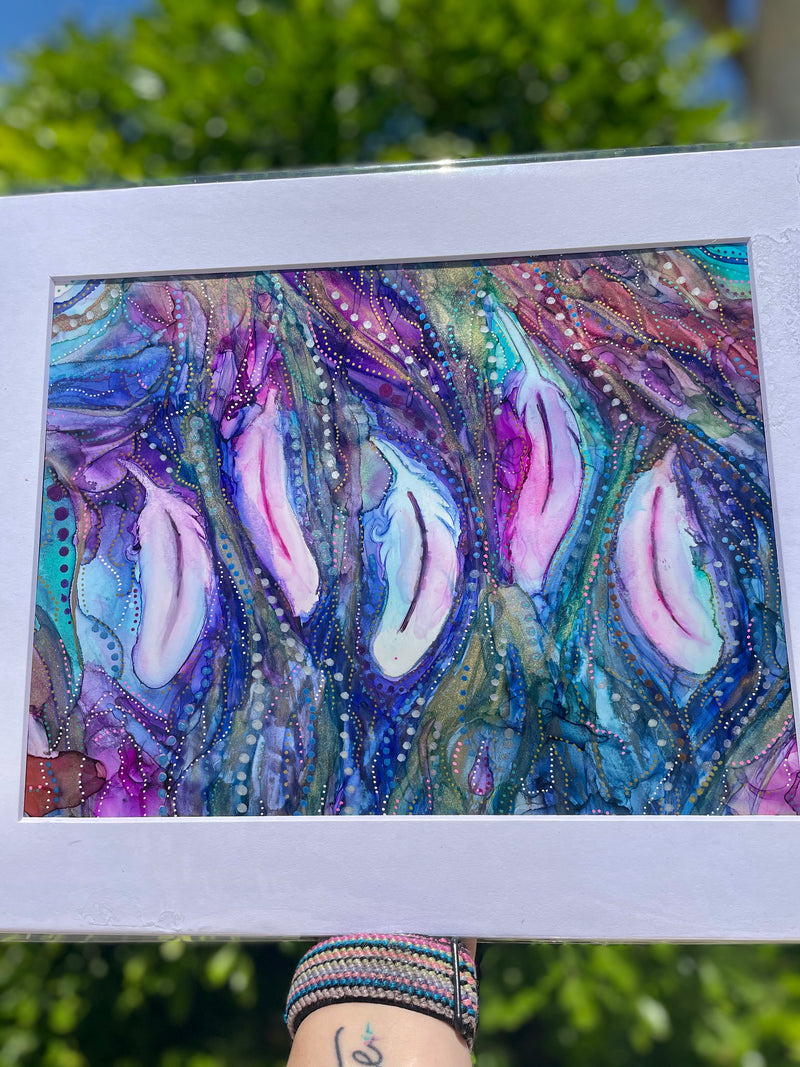 Artwork-feather magic