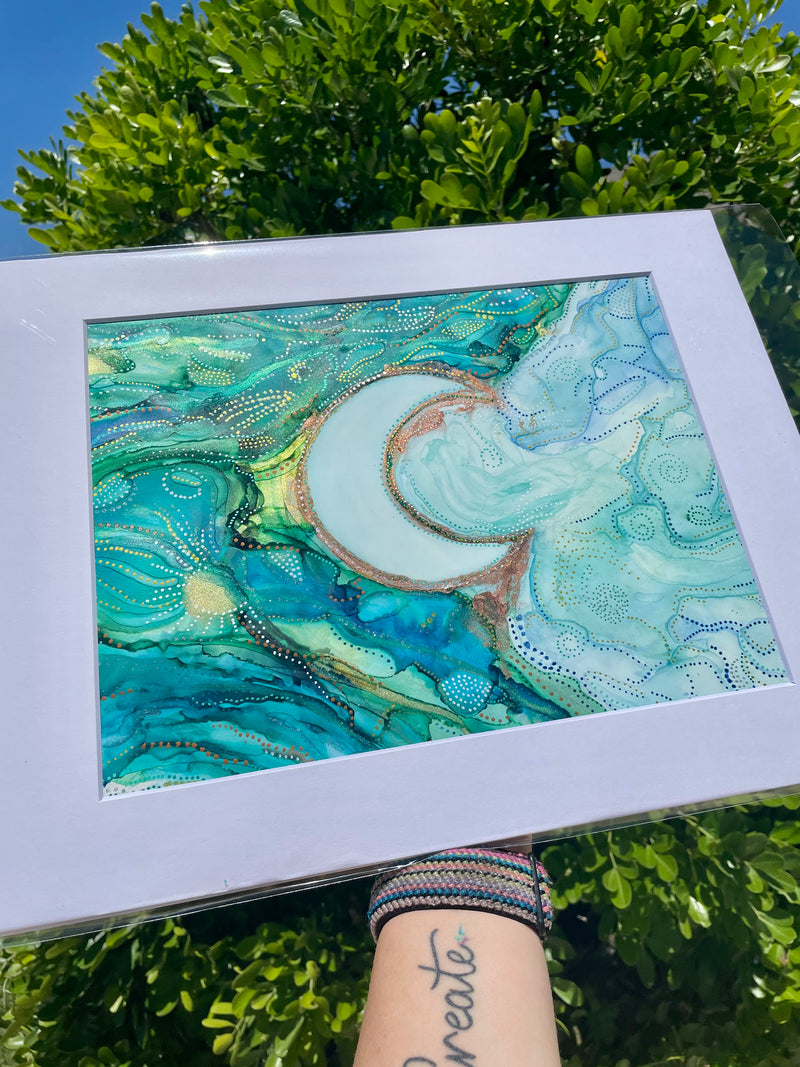 Artwork -moon adrift