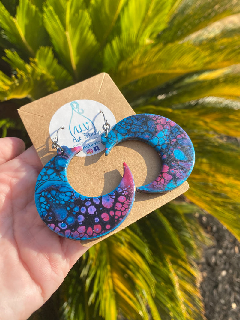 Moon Earrings