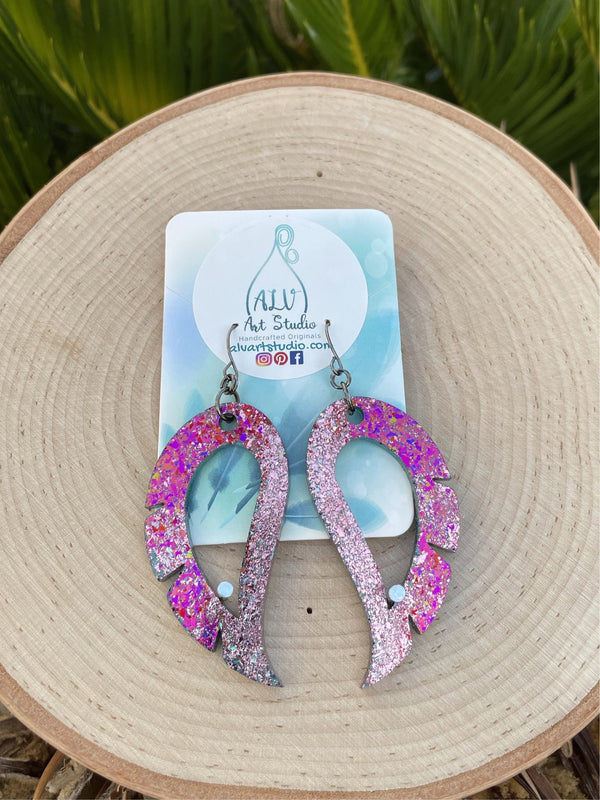 Resin Earrings- Wings