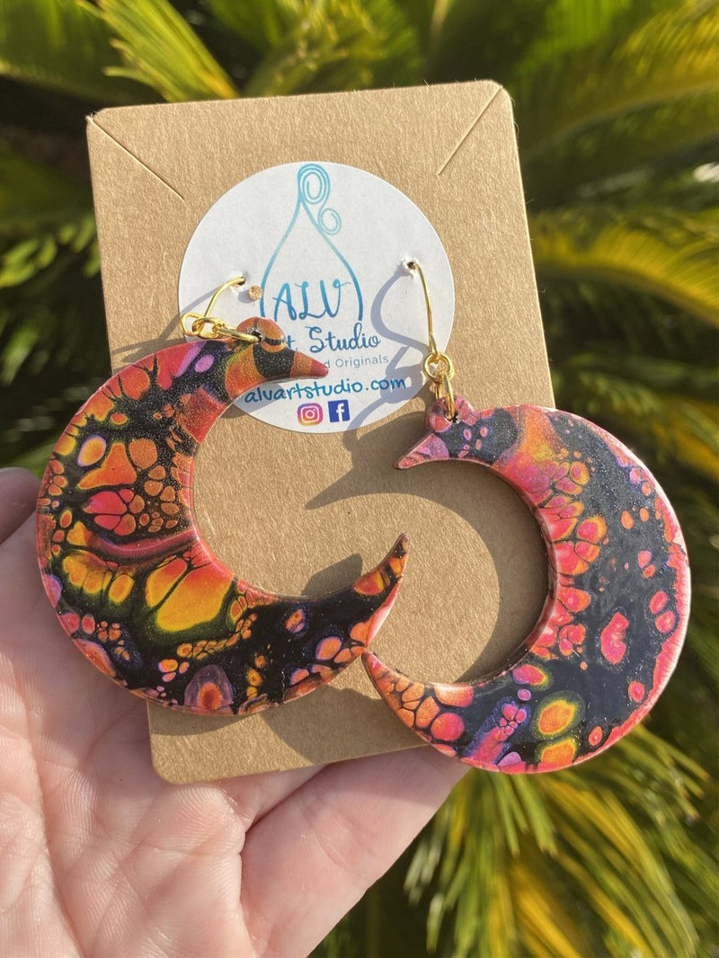 Moon Earrings