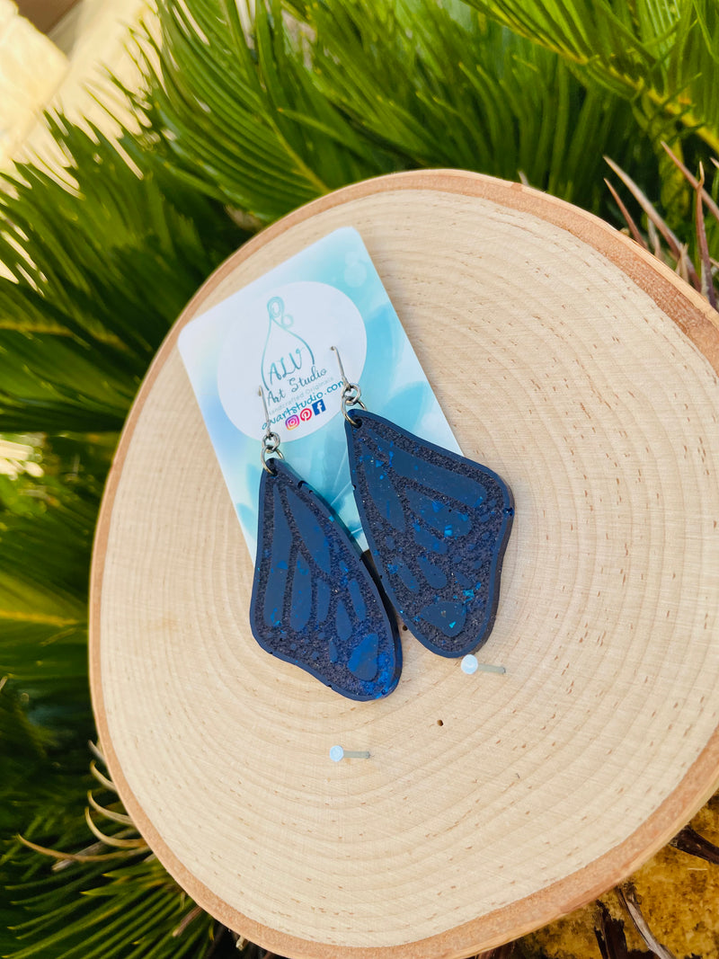 Resin Earrings🦋 Butterfly wings