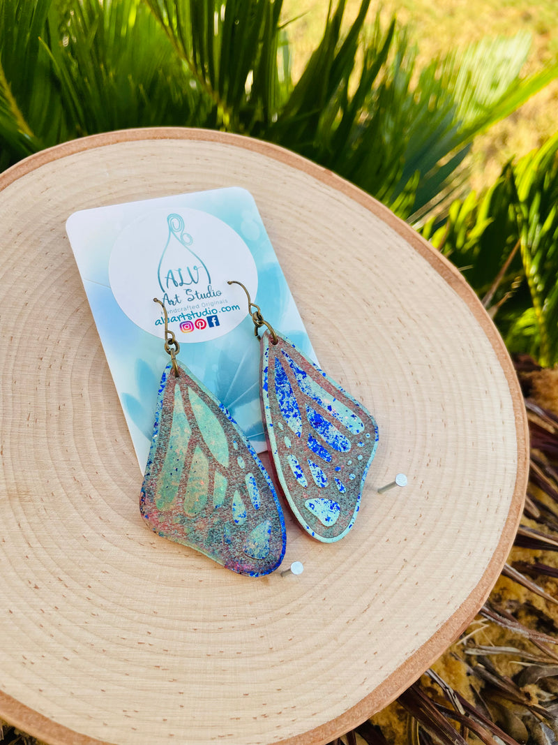 Resin Earrings🦋 Butterfly wings