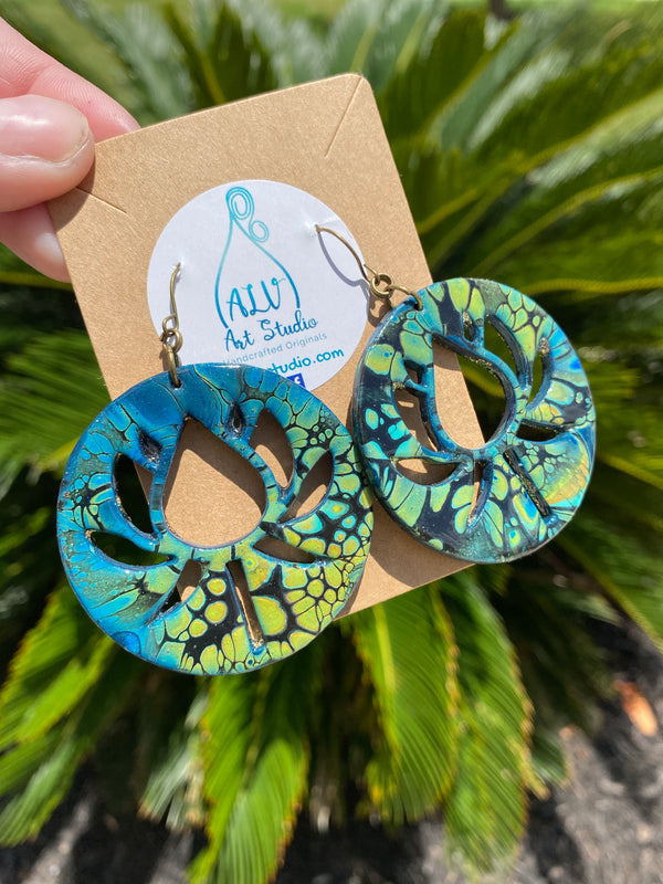 Earrings - Boho Lotus Flower 💗