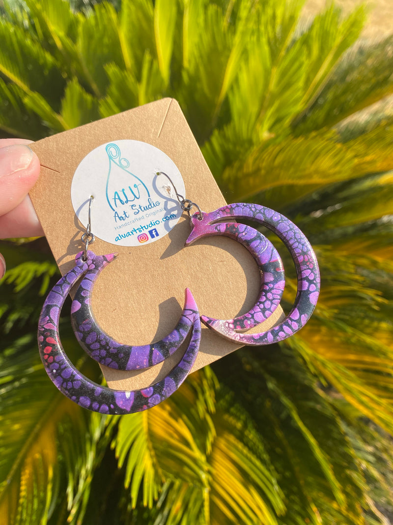 Moon Earrings