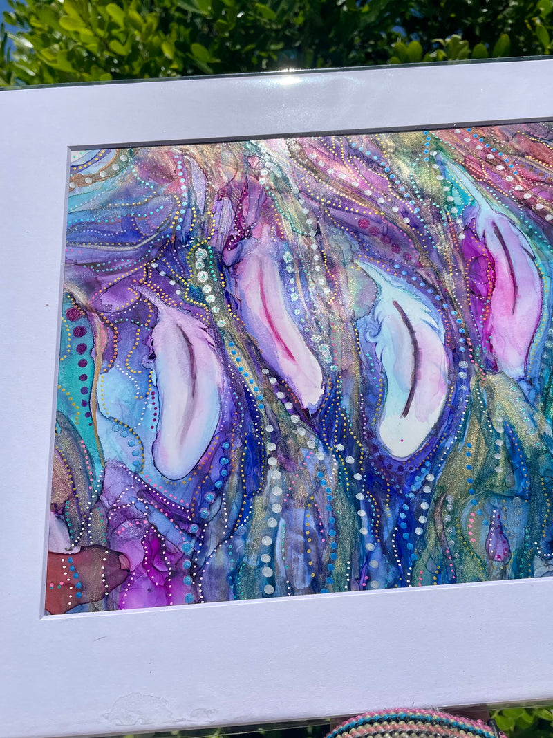 Artwork-feather magic