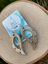 Resin Earrings- Wings