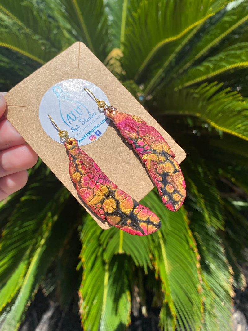Earrings - Free Spirit Feathers🏵