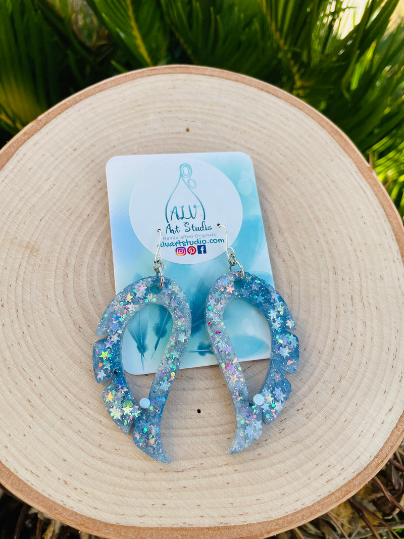 Resin Earrings- Wings