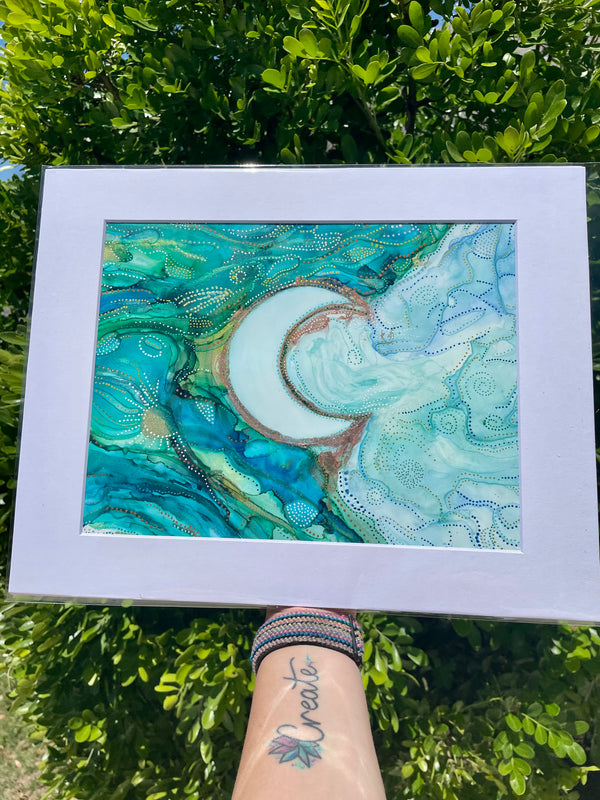 Artwork -moon adrift