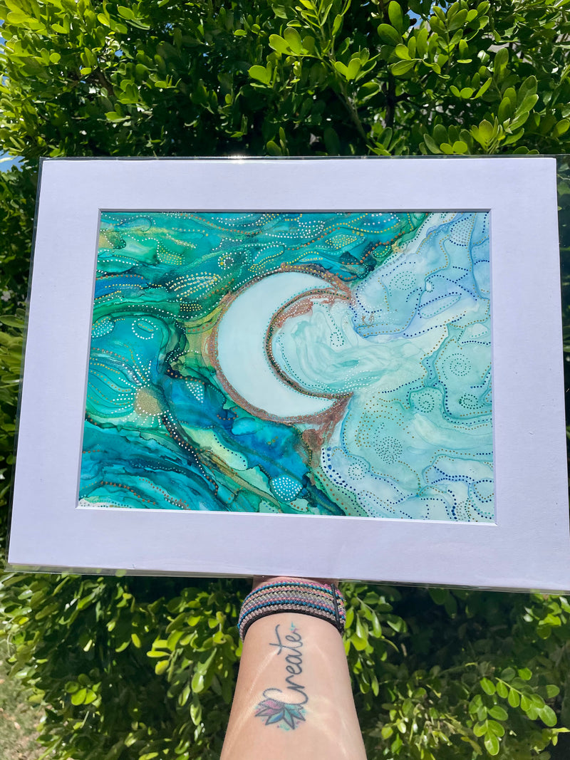 Artwork -moon adrift