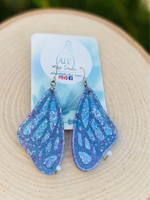 Resin Earrings🦋 Butterfly Wings