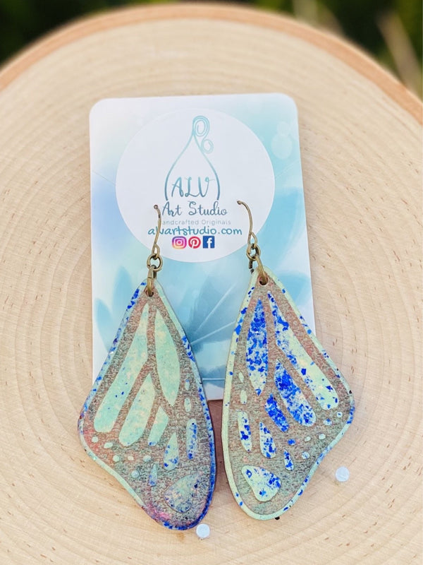 Resin Earrings🦋 Butterfly wings