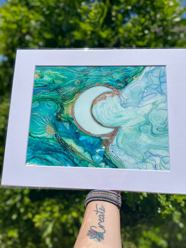 Artwork -moon adrift